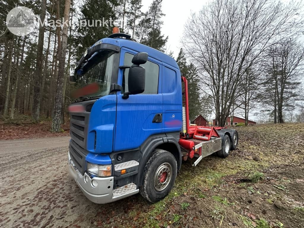 Scania R 480 - Abrollkipper: das Bild 1 Scania R 480 - Abrollkipper: das Bild 1