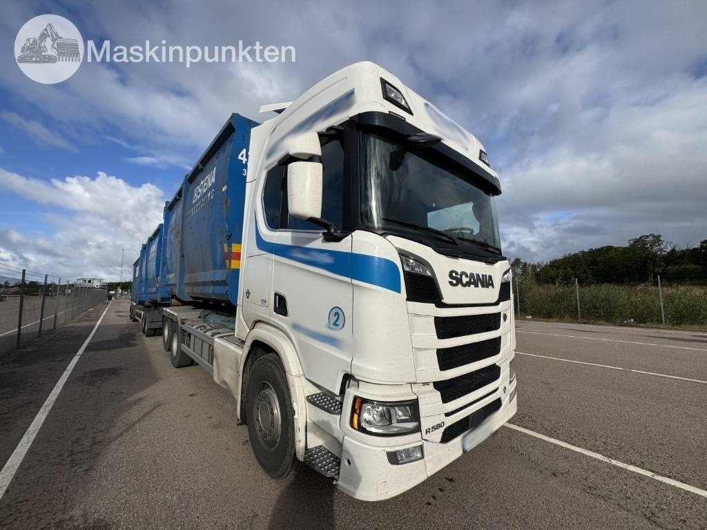 Scania R 580 EKIPAGE - Abrollkipper: das Bild 4 Scania R 580 EKIPAGE - Abrollkipper: das Bild 4