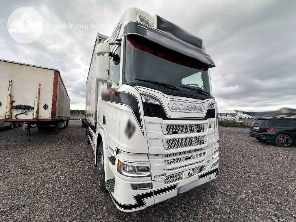 Scania R 580 - Containerwagen/ Wechselfahrgestell LKW: das Bild 5 Scania R 580 - Containerwagen/ Wechselfahrgestell LKW: das Bild 5