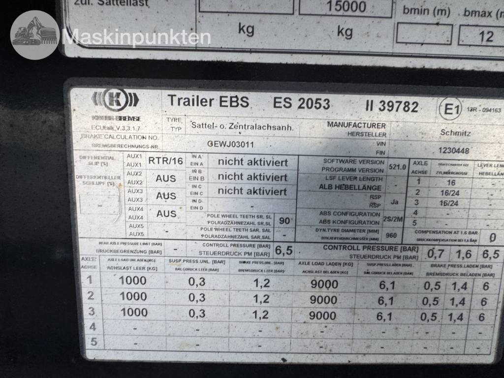 Kühlkoffer Auflieger Schmitz SKO 24: das Bild 10 Kühlkoffer Auflieger Schmitz SKO 24: das Bild 10