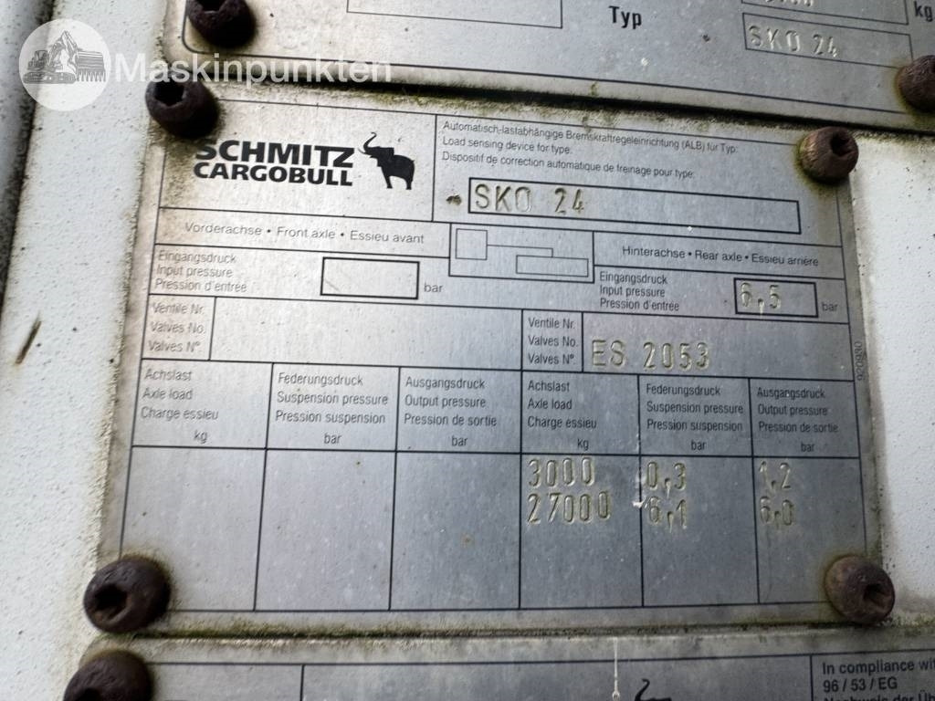 Kühlkoffer Auflieger Schmitz SKO 24: das Bild 6 Kühlkoffer Auflieger Schmitz SKO 24: das Bild 6