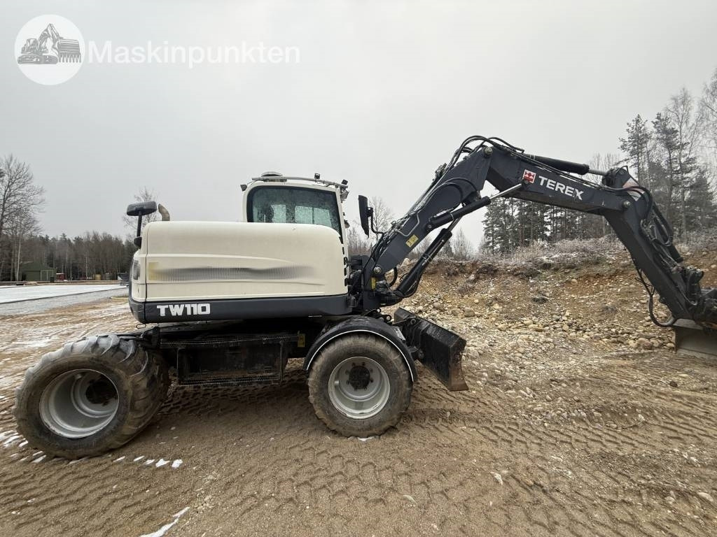 Terex TW 110 - Mobilbagger: das Bild 5 Terex TW 110 - Mobilbagger: das Bild 5