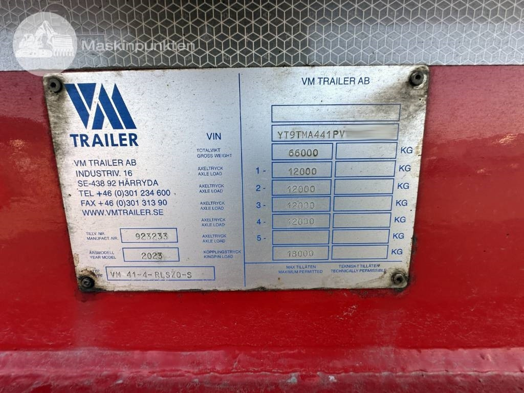 Tieflader Auflieger Vm-trailer VM 41-4-RLSZO-S JUMBO: das Bild 20