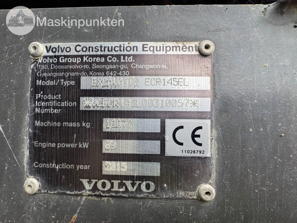 Kettenbagger Volvo ECR 145 EL: das Bild 41 Kettenbagger Volvo ECR 145 EL: das Bild 41