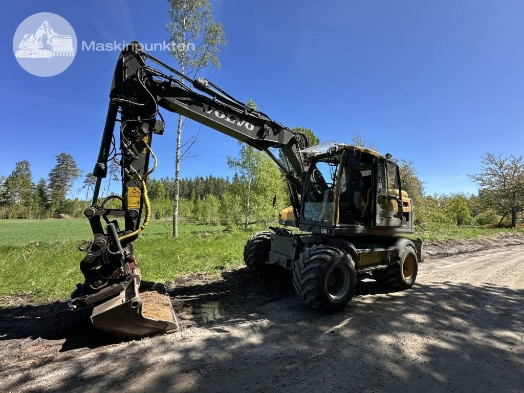 Volvo EW 140 D - Mobilbagger: das Bild 1 Volvo EW 140 D - Mobilbagger: das Bild 1