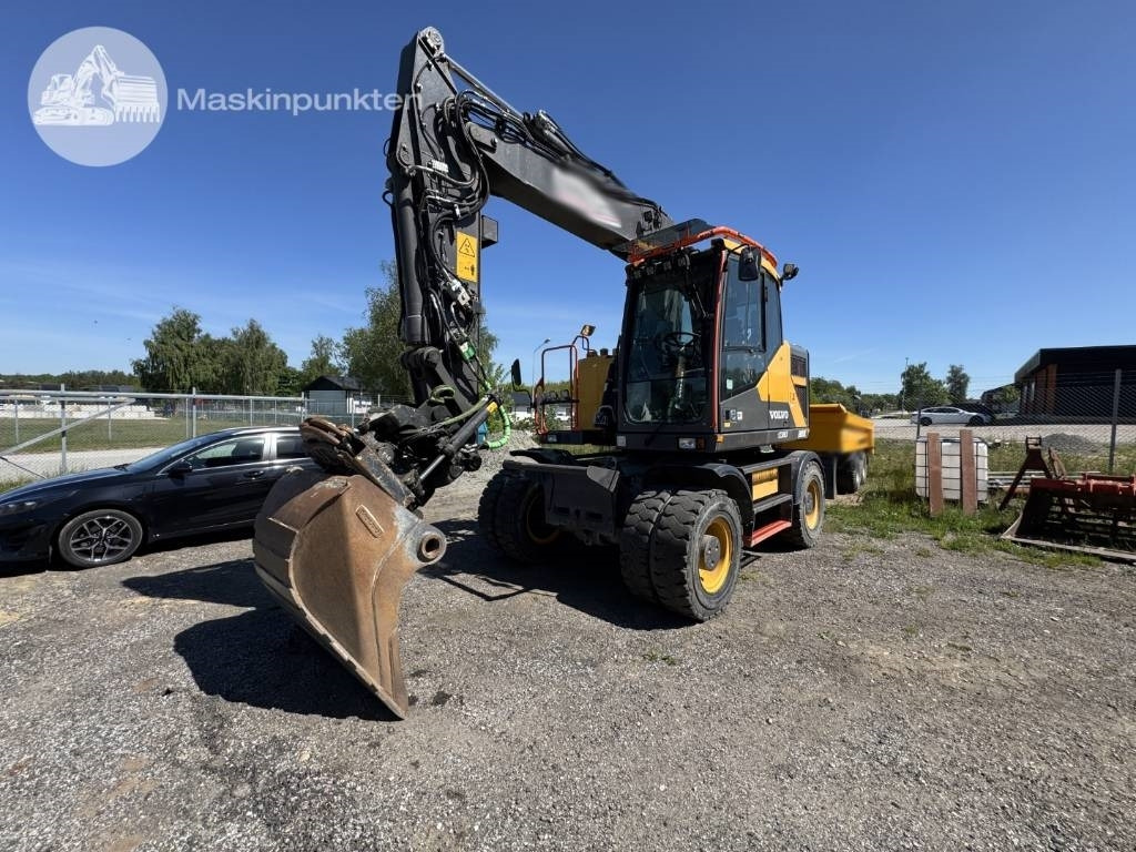 Volvo EWR 150 E - Mobilbagger: das Bild 1 Volvo EWR 150 E - Mobilbagger: das Bild 1