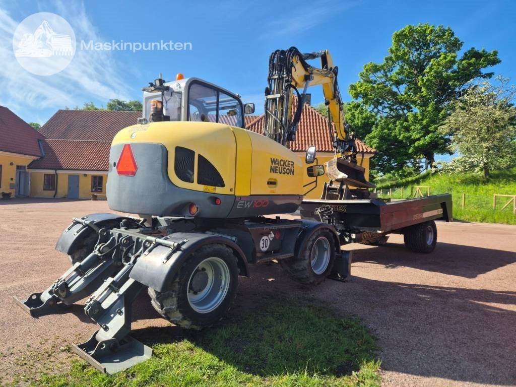 Wacker Neuson EW 100 med vagn - Mobilbagger: das Bild 5 Wacker Neuson EW 100 med vagn - Mobilbagger: das Bild 5
