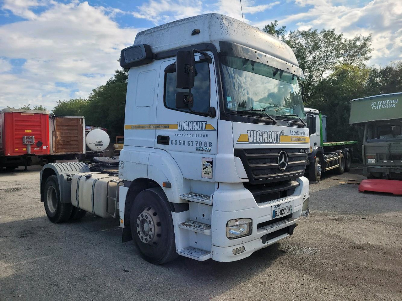 MERCEDES AXOR 1843 - Sattelzugmaschine: das Bild 1 MERCEDES AXOR 1843 - Sattelzugmaschine: das Bild 1