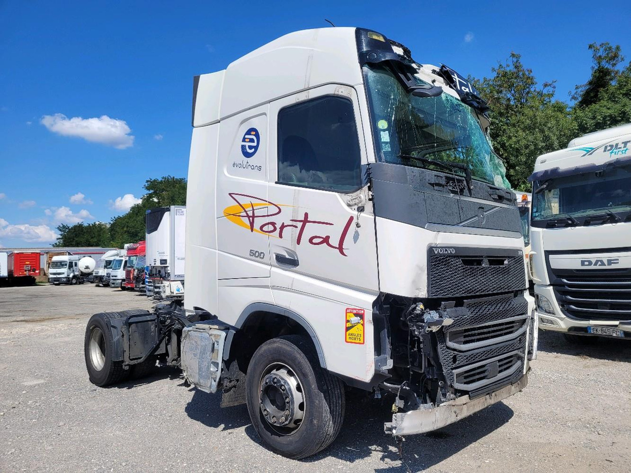 VOLVO FH 500 - Sattelzugmaschine: das Bild 1 VOLVO FH 500 - Sattelzugmaschine: das Bild 1
