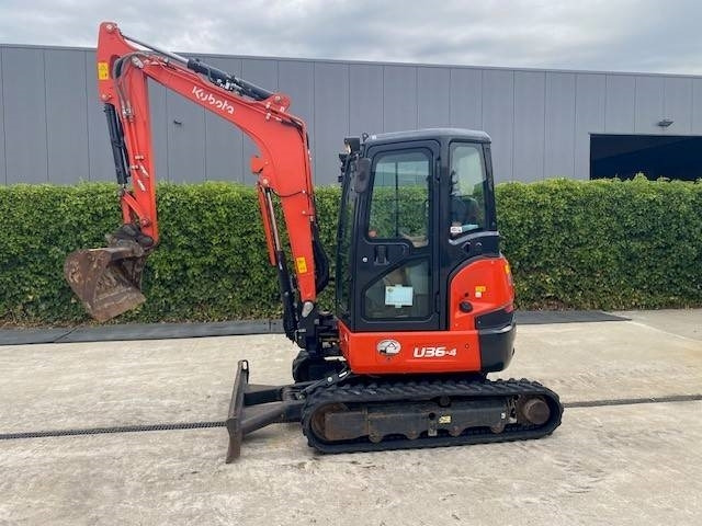 Kubota U 36-4 - Minibagger: das Bild 2 Kubota U 36-4 - Minibagger: das Bild 2