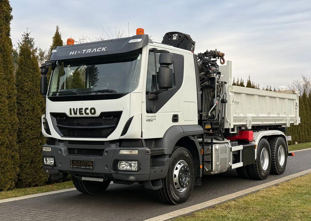 Iveco TRAKKER 450 6X4 PODWÓJNA HYDRO-BURTA HIAB 104 - Kipper: das Bild 4 Iveco TRAKKER 450 6X4 PODWÓJNA HYDRO-BURTA HIAB 104 - Kipper: das Bild 4