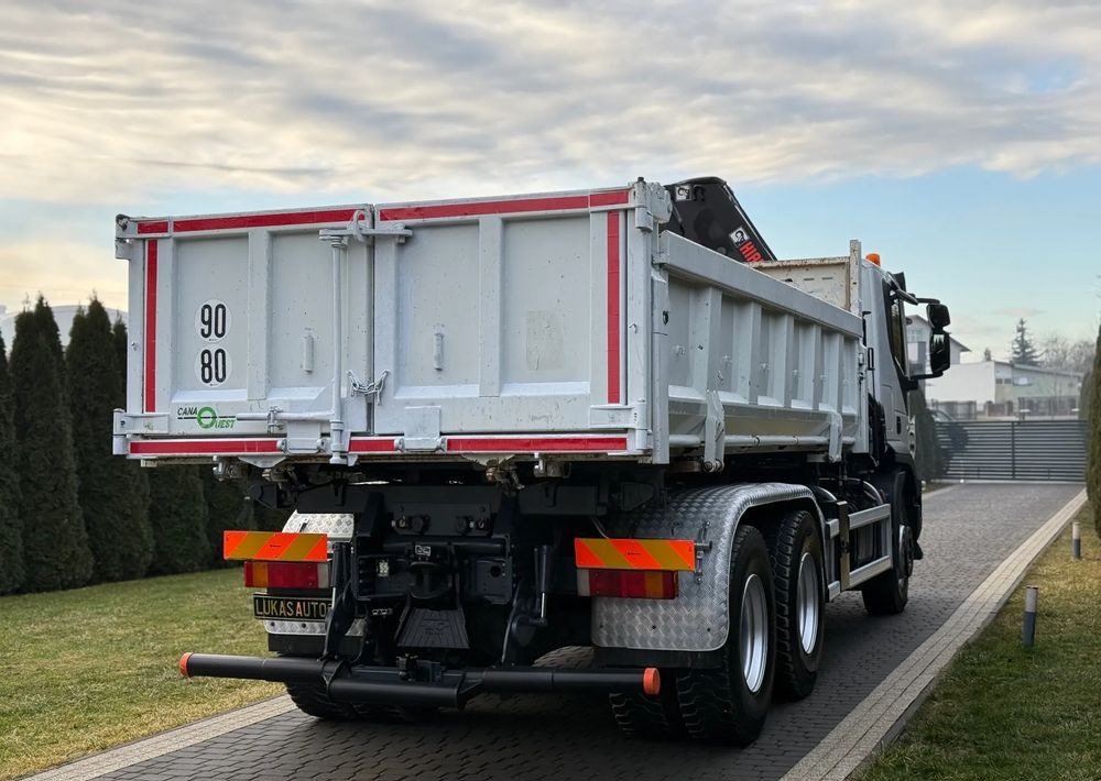 Kipper Iveco TRAKKER 450 6X4 PODWÓJNA HYDRO-BURTA HIAB 104: das Bild 8
