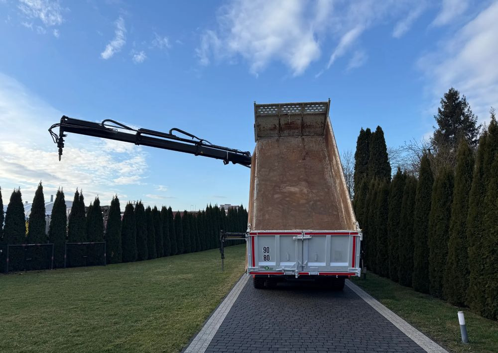 Kipper Iveco TRAKKER 450 6X4 PODWÓJNA HYDRO-BURTA HIAB 104: das Bild 13