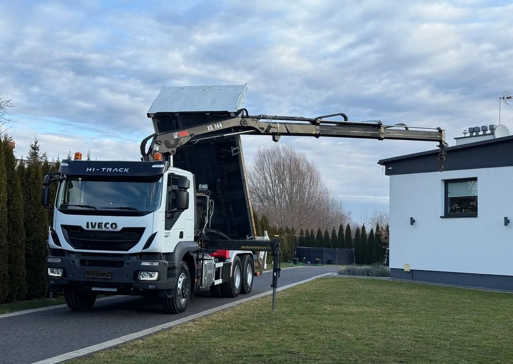 Iveco TRAKKER 450 6X4 PODWÓJNA HYDRO-BURTA HIAB 104 - Kipper: das Bild 1 Iveco TRAKKER 450 6X4 PODWÓJNA HYDRO-BURTA HIAB 104 - Kipper: das Bild 1