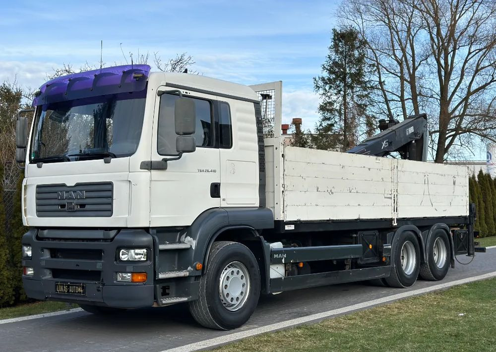 MAN TGA 24.410 6x4 HIAB MANUAL - Pritsche LKW, Autokran: das Bild 2 MAN TGA 24.410 6x4 HIAB MANUAL - Pritsche LKW, Autokran: das Bild 2