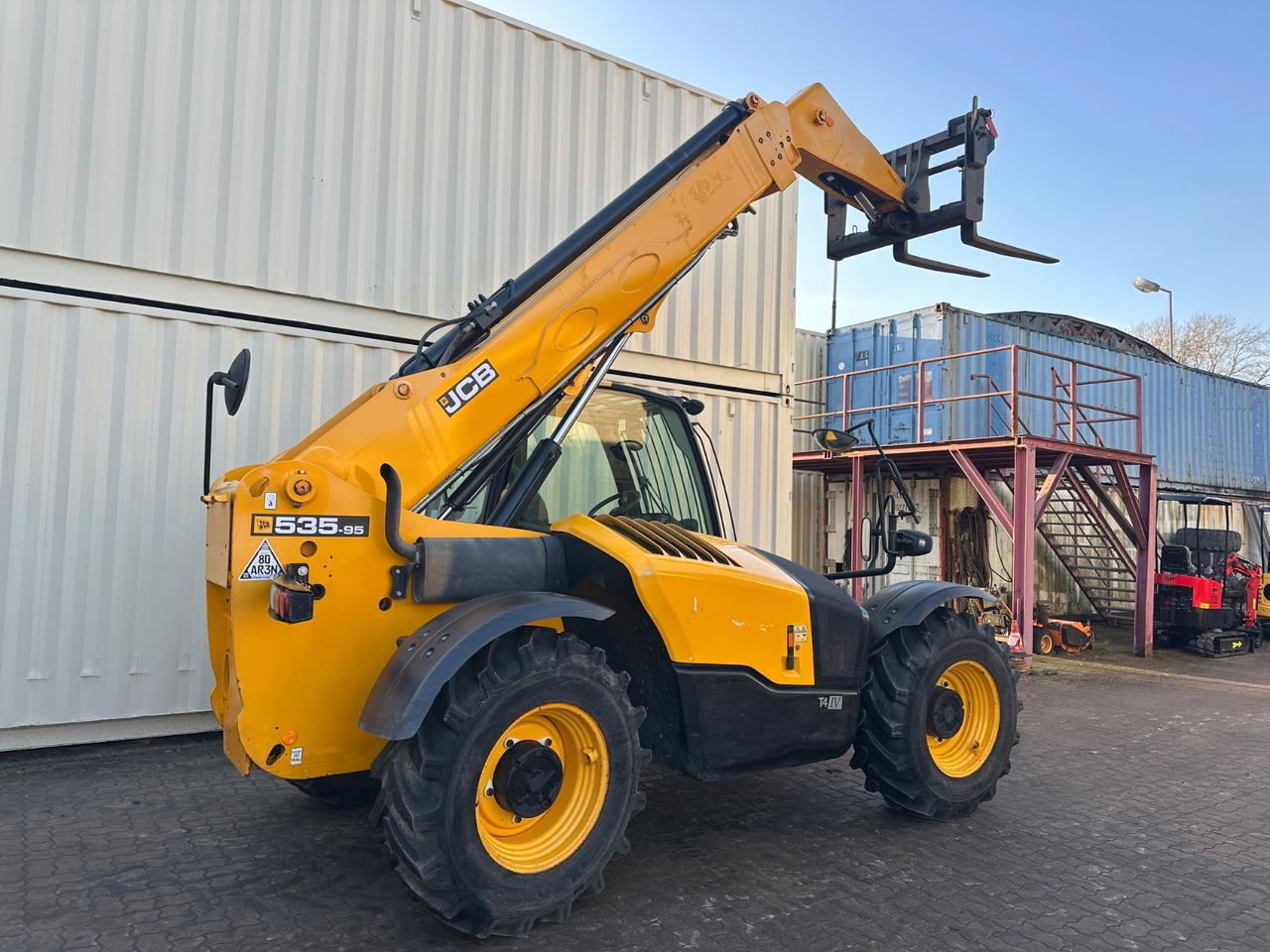 JCB 535-95 4x4x4,9.5M/3.5T, 2017 BJ, 2.845 BH - Teleskoplader: das Bild 4 JCB 535-95 4x4x4,9.5M/3.5T, 2017 BJ, 2.845 BH - Teleskoplader: das Bild 4