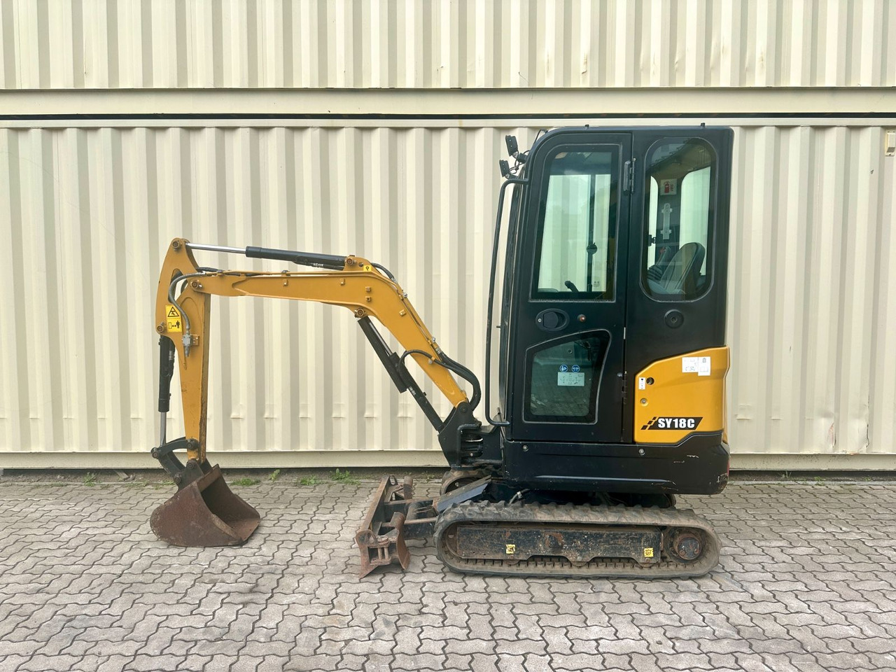 Sany SY18C / 2021 Baujahr / 707 Stunden - Minibagger: das Bild 2 Sany SY18C / 2021 Baujahr / 707 Stunden - Minibagger: das Bild 2