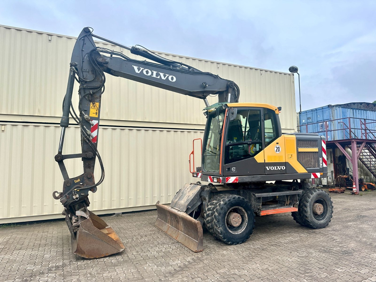 Volvo EW160E / 2016 BJ / Deutsche Maschine - Mobilbagger: das Bild 2 Volvo EW160E / 2016 BJ / Deutsche Maschine - Mobilbagger: das Bild 2