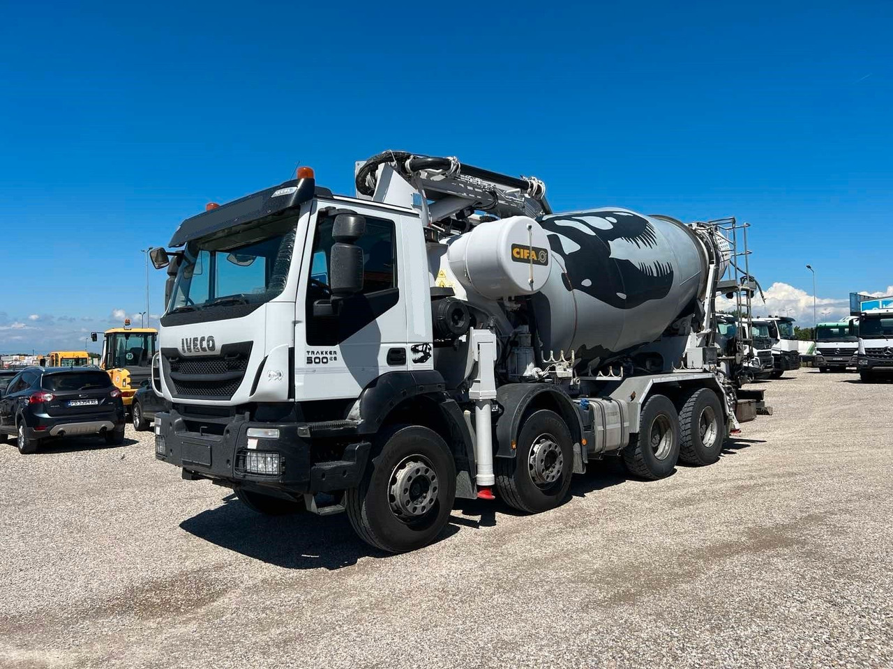 Iveco TRAKKER 500 CIFA MAGNUM MK32L - Betonpumpe: das Bild 3 Iveco TRAKKER 500 CIFA MAGNUM MK32L - Betonpumpe: das Bild 3