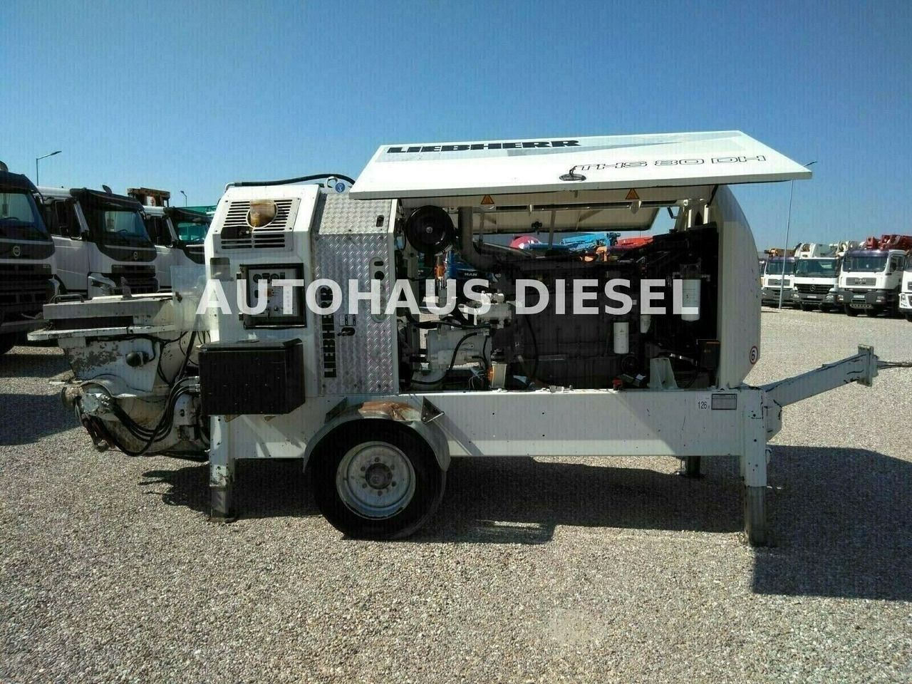 Liebherr THS 80 DH - Betonpumpe: das Bild 5 Liebherr THS 80 DH - Betonpumpe: das Bild 5