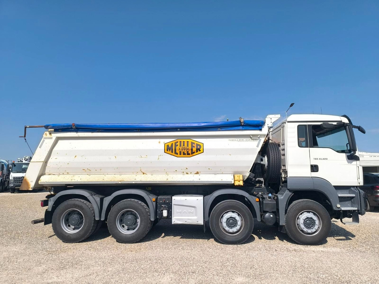Absetzkipper MAN TGS 41.420 MEILLER KIPPER: das Bild 8