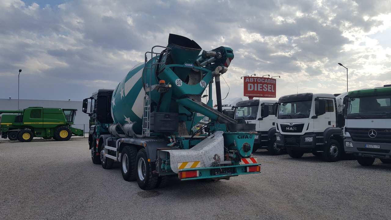 MAN TGS 41.480 CIFA MK20M 8X6 - Fahrmischerbetonpumpe: das Bild 5 MAN TGS 41.480 CIFA MK20M 8X6 - Fahrmischerbetonpumpe: das Bild 5