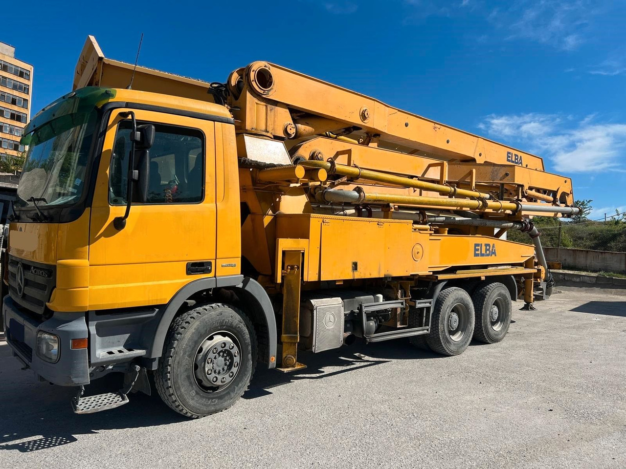 Mercedes-Benz ACTROS 3332 ELBA SCHWING 36M - Betonpumpe: das Bild 1 Mercedes-Benz ACTROS 3332 ELBA SCHWING 36M - Betonpumpe: das Bild 1