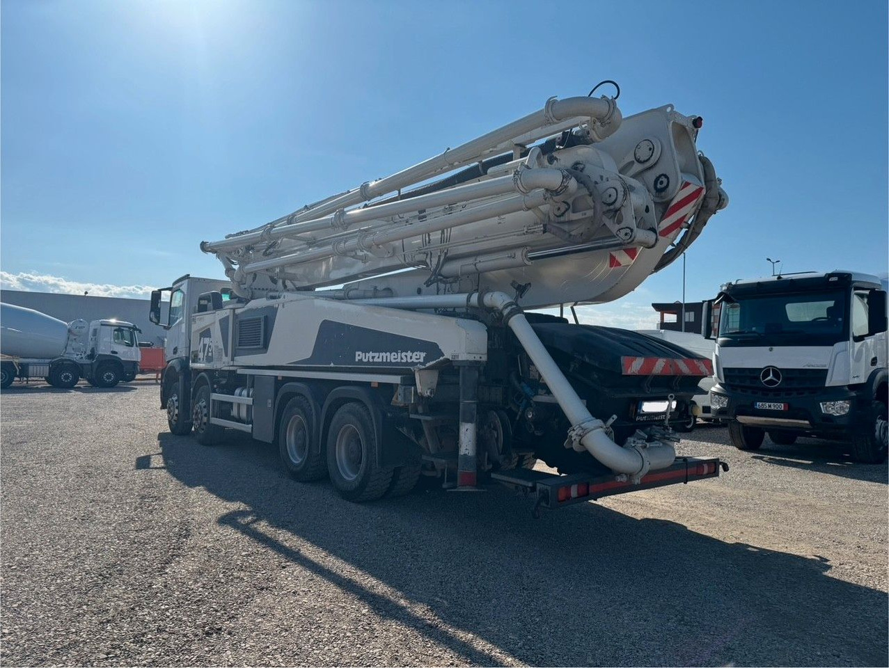 Mercedes-Benz AROCS 3743 PUTZMEISTER M47-5 - Betonpumpe: das Bild 5 Mercedes-Benz AROCS 3743 PUTZMEISTER M47-5 - Betonpumpe: das Bild 5