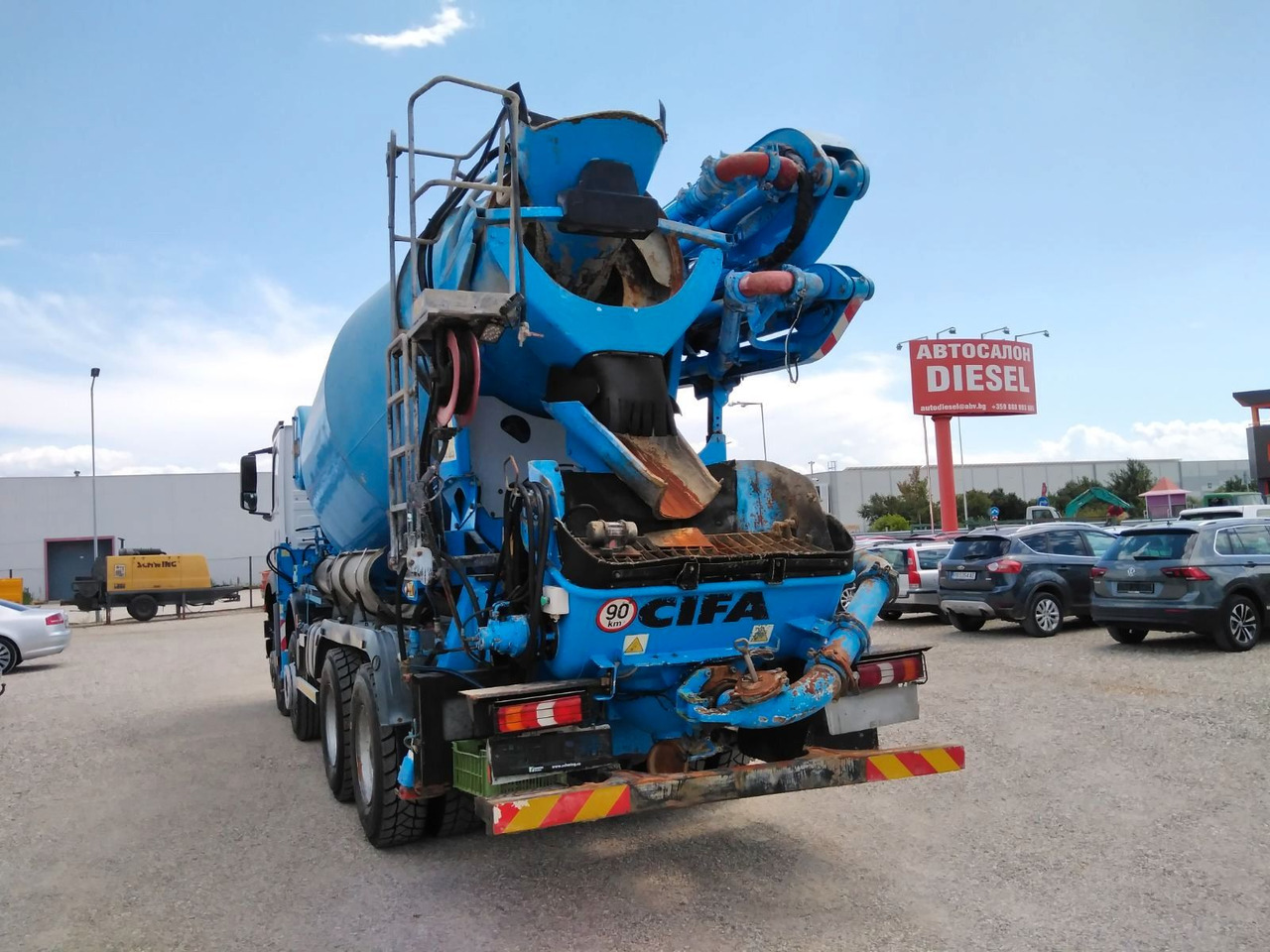 Mercedes-Benz AROCS 4140 CIFA MAGNUM MK28.4L 8X6 - Betonpumpe: das Bild 5 Mercedes-Benz AROCS 4140 CIFA MAGNUM MK28.4L 8X6 - Betonpumpe: das Bild 5