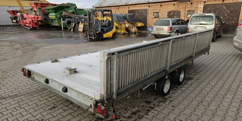 Laweta 750 kg DMC 2700 kg 460x250 cm poszerzana do 310 cm wciągarka - Autotransporter Anhänger: das Bild 5 Laweta 750 kg DMC 2700 kg 460x250 cm poszerzana do 310 cm wciągarka - Autotransporter Anhänger: das Bild 5