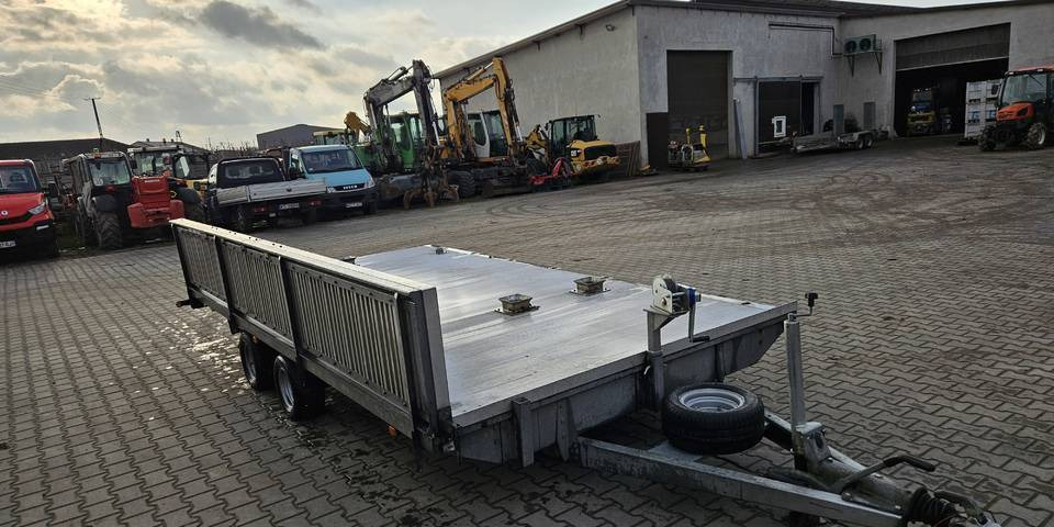 Laweta 750 kg DMC 2700 kg 460x250 cm poszerzana do 310 cm wciągarka - Autotransporter Anhänger: das Bild 3 Laweta 750 kg DMC 2700 kg 460x250 cm poszerzana do 310 cm wciągarka - Autotransporter Anhänger: das Bild 3