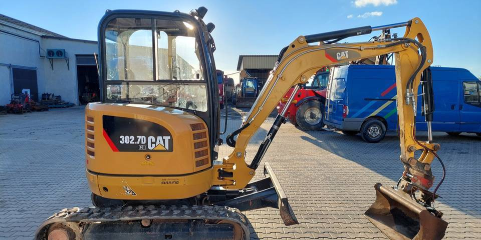 Minikoparka Caterpillar CAT 302.7D CR - Kettenbagger: das Bild 5 Minikoparka Caterpillar CAT 302.7D CR - Kettenbagger: das Bild 5