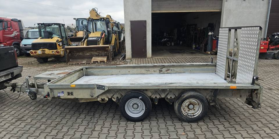 Baumaschinenanhänger Przyczepa laweta Ifor Williams GX126 3500kg: das Bild 6