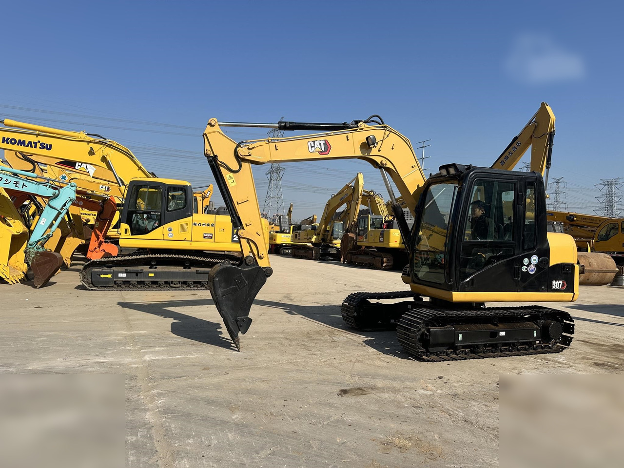 CATERPILLAR 307D - Kettenbagger: das Bild 1 CATERPILLAR 307D - Kettenbagger: das Bild 1