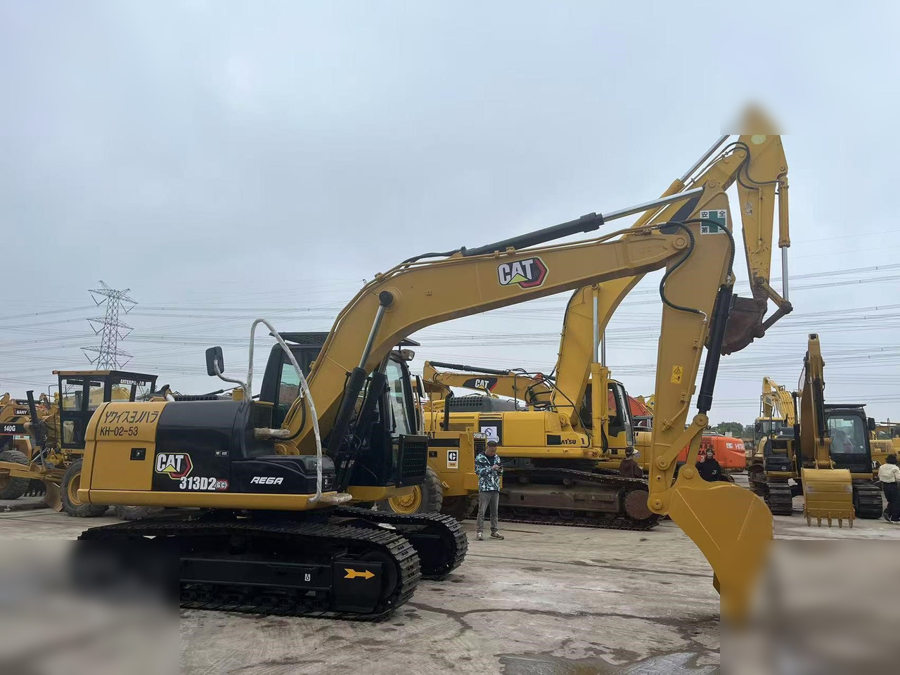 CATERPILLAR 313D2 GC - Kettenbagger: das Bild 1 CATERPILLAR 313D2 GC - Kettenbagger: das Bild 1