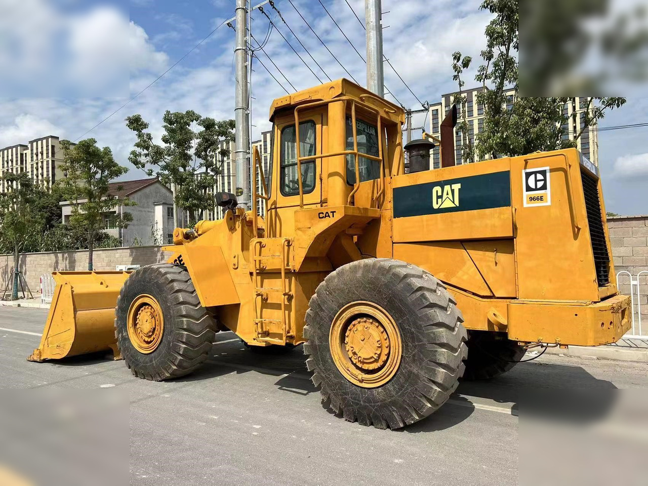 CATERPILLAR 966E - Radlader: das Bild 2 CATERPILLAR 966E - Radlader: das Bild 2