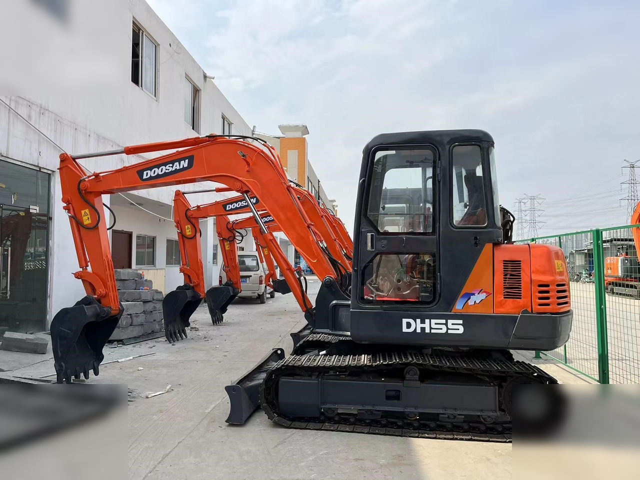DOOSAN DH55 - Minibagger: das Bild 1 DOOSAN DH55 - Minibagger: das Bild 1
