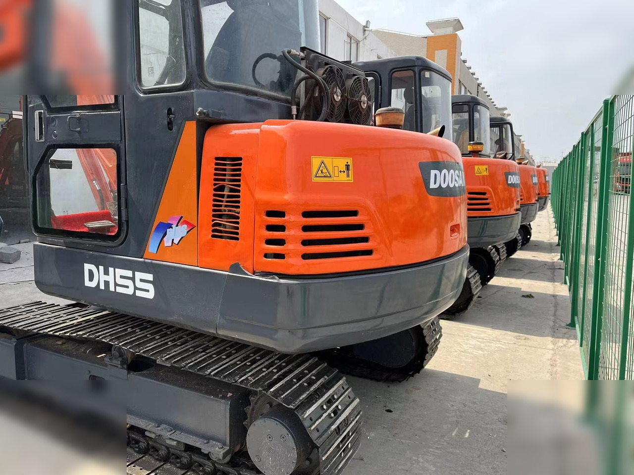 DOOSAN DH55 - Minibagger: das Bild 4 DOOSAN DH55 - Minibagger: das Bild 4