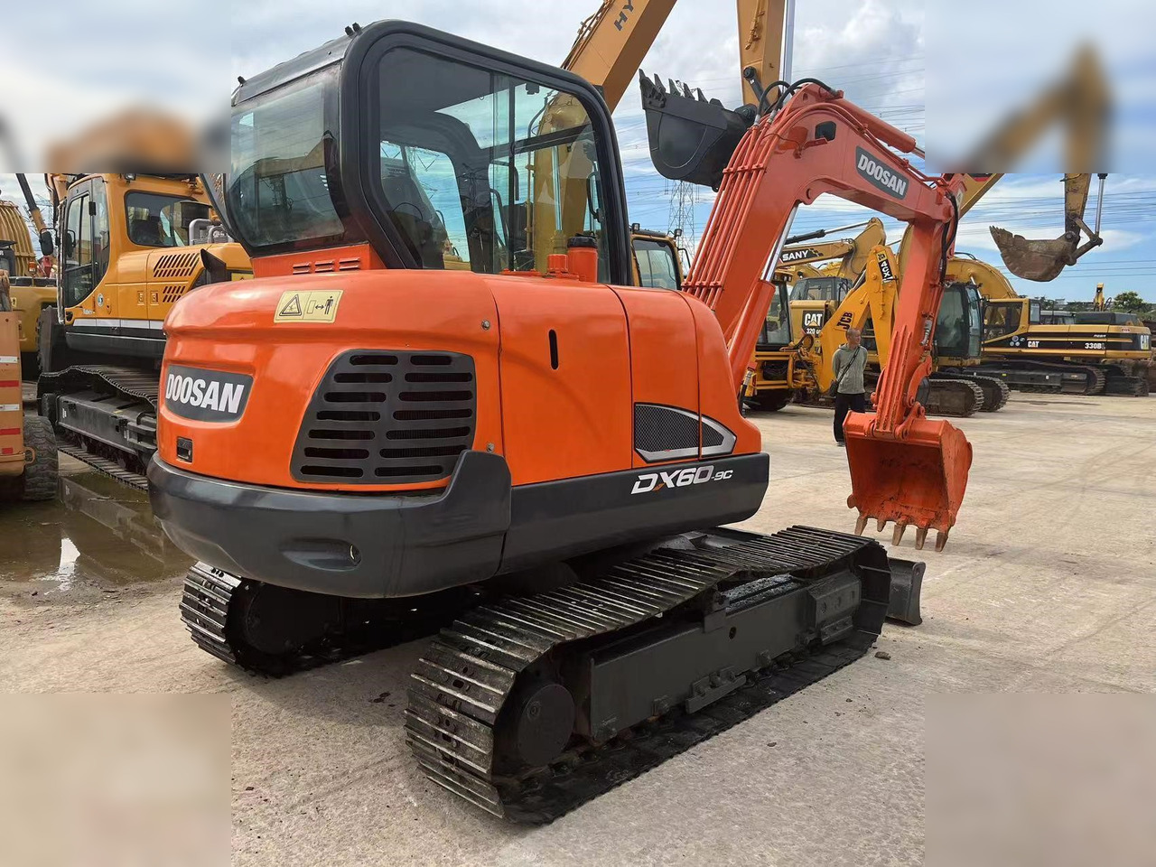 DOOSAN DX60-9C - Kettenbagger: das Bild 2 DOOSAN DX60-9C - Kettenbagger: das Bild 2