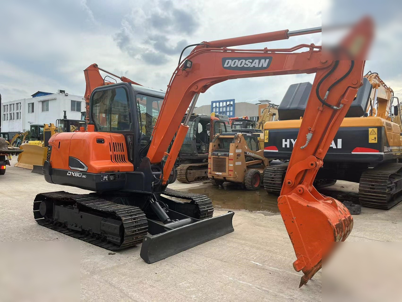 DOOSAN DX60-9C - Kettenbagger: das Bild 1 DOOSAN DX60-9C - Kettenbagger: das Bild 1