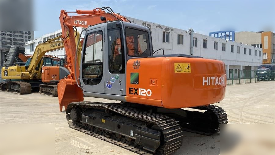 HITACHI EX120 - Kettenbagger: das Bild 5 HITACHI EX120 - Kettenbagger: das Bild 5