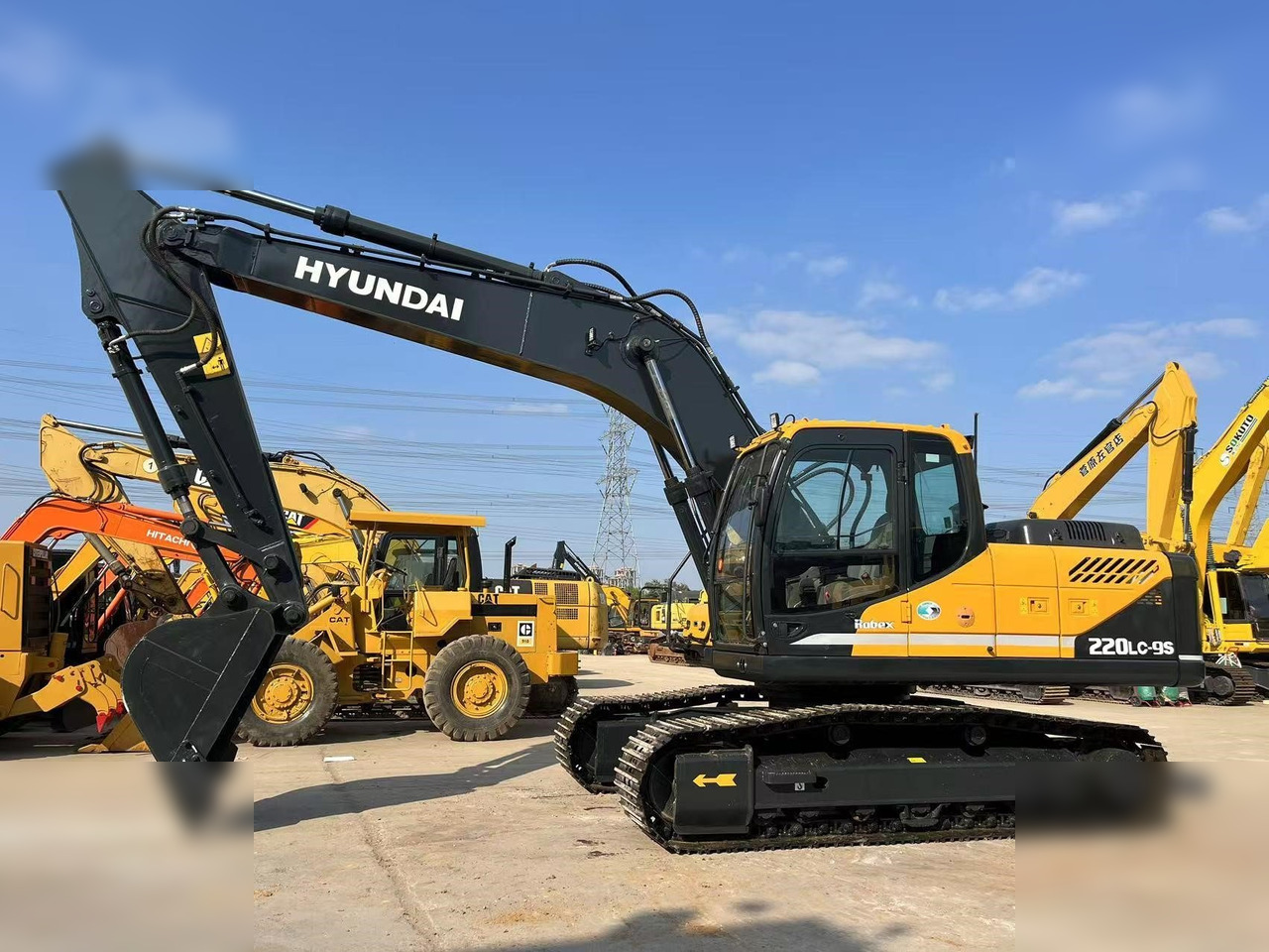 HYUNDAI ROBEX 220 LC-9S - Kettenbagger: das Bild 1 HYUNDAI ROBEX 220 LC-9S - Kettenbagger: das Bild 1