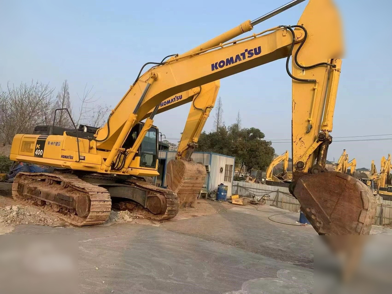 KOMATSU PC400-7 - Kettenbagger: das Bild 1 KOMATSU PC400-7 - Kettenbagger: das Bild 1