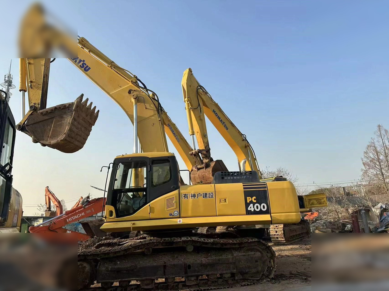 KOMATSU PC400-7 - Kettenbagger: das Bild 2 KOMATSU PC400-7 - Kettenbagger: das Bild 2