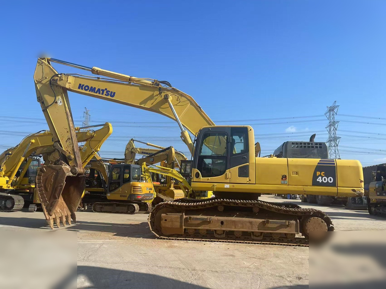 KOMATSU PC400-8 - Kettenbagger: das Bild 1 KOMATSU PC400-8 - Kettenbagger: das Bild 1