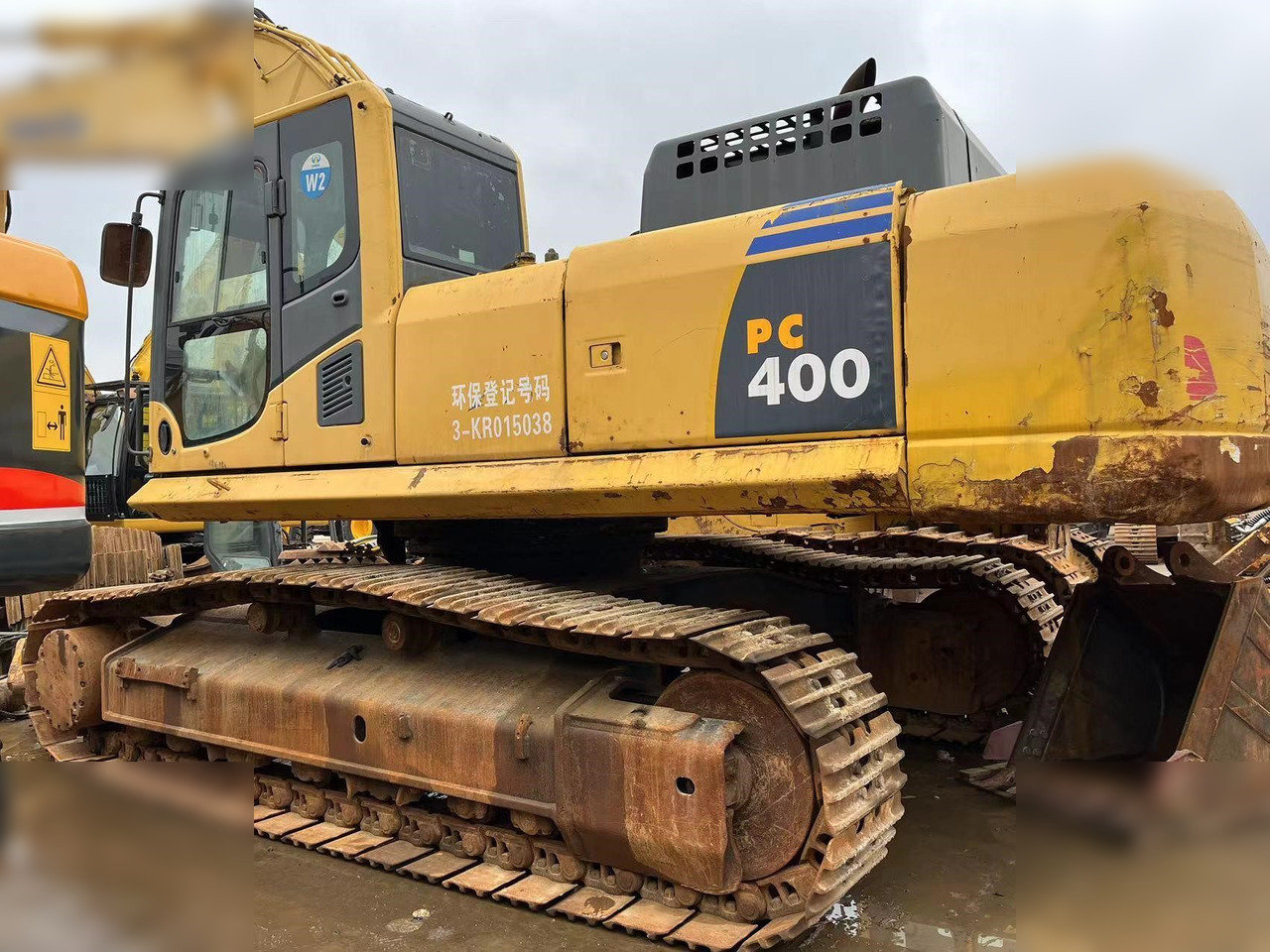 KOMATSU PC400-8 - Kettenbagger: das Bild 4 KOMATSU PC400-8 - Kettenbagger: das Bild 4