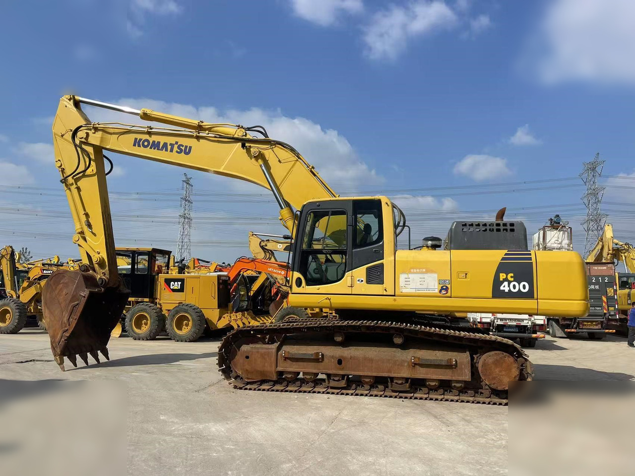 KOMATSU PC400-8 - Kettenbagger: das Bild 1 KOMATSU PC400-8 - Kettenbagger: das Bild 1