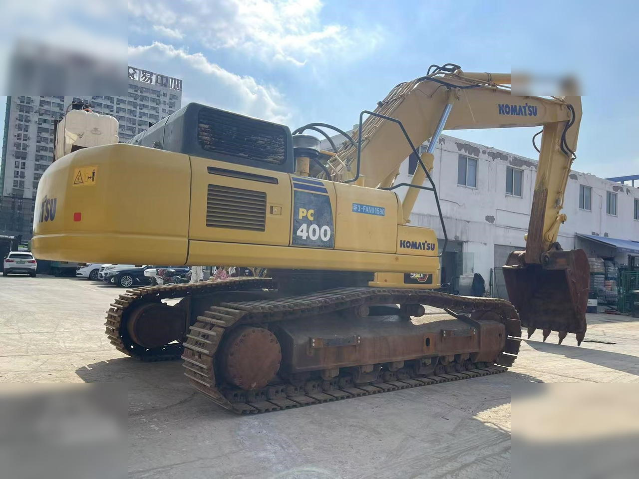 KOMATSU PC400-8 - Kettenbagger: das Bild 2 KOMATSU PC400-8 - Kettenbagger: das Bild 2