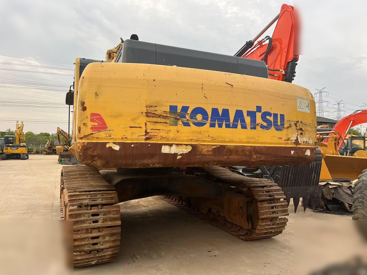 KOMATSU PC400-8 - Kettenbagger: das Bild 5 KOMATSU PC400-8 - Kettenbagger: das Bild 5