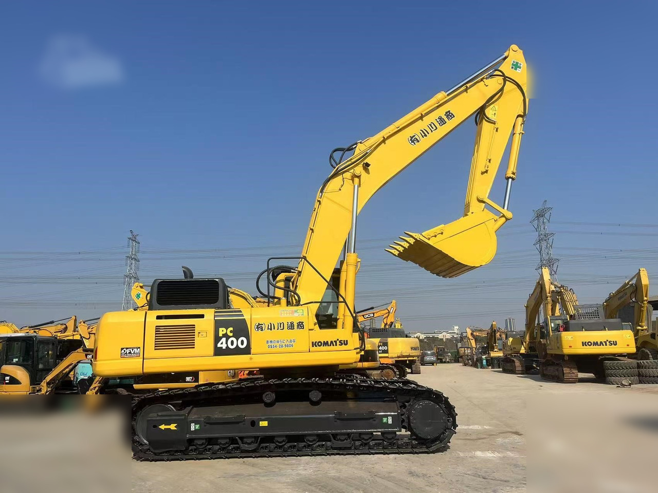 KOMATSU PC400-8R - Kettenbagger: das Bild 5 KOMATSU PC400-8R - Kettenbagger: das Bild 5